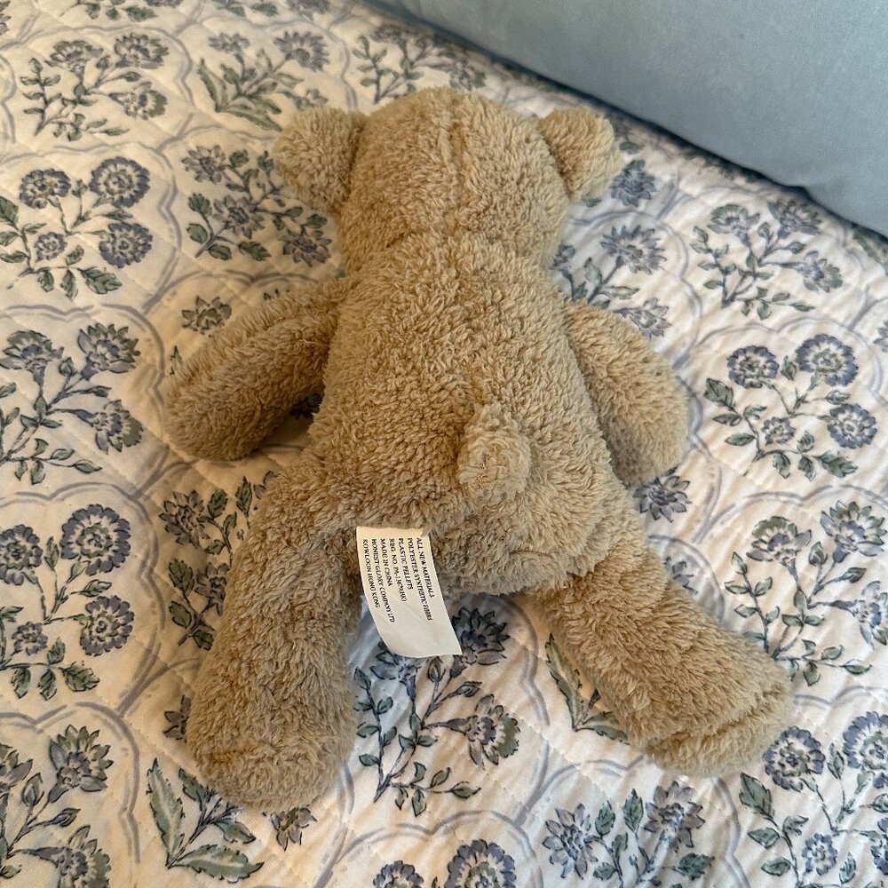 Supersoft Teddy Bear with Pink Bow - Picture 3 of 6
